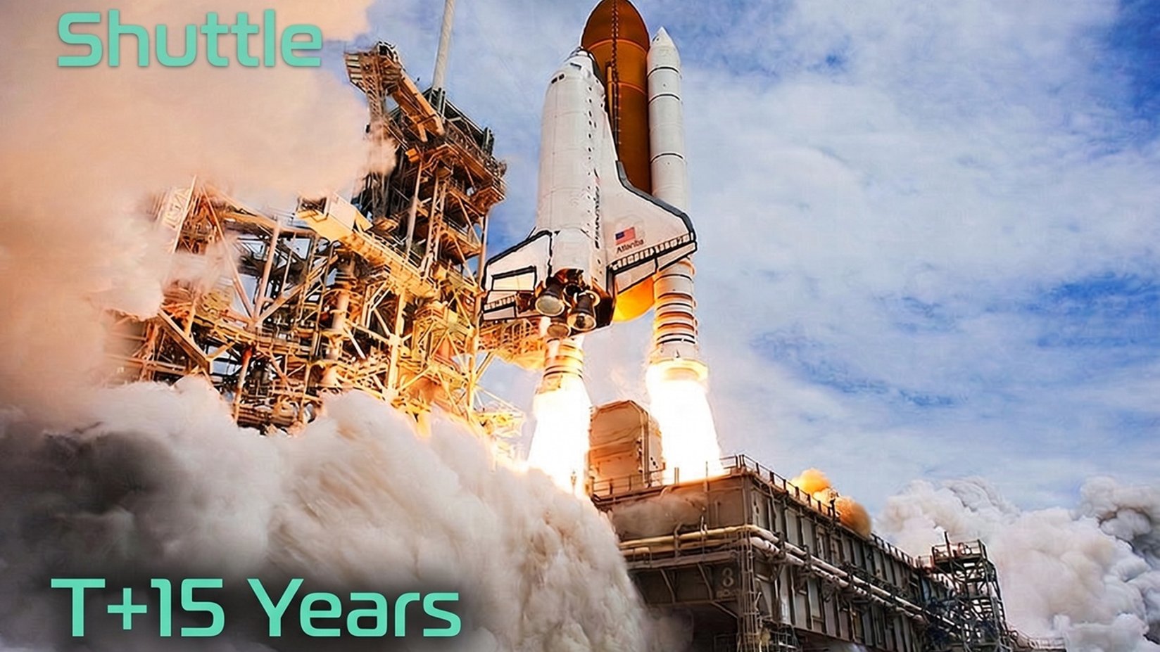 Space Shuttle Launching for the last time 15 years ago